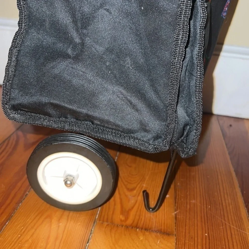 Black‎ Travel rolling luggage /shopping cart